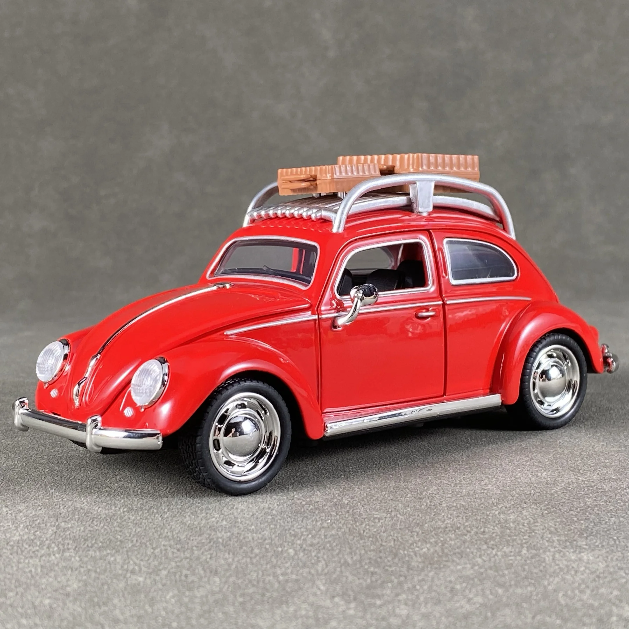 Vibrant Yellow 1:32 VW Beetle Diecast Model 8 Vibrant Yellow 1:32 VW Beetle Diecast Model - Image 8