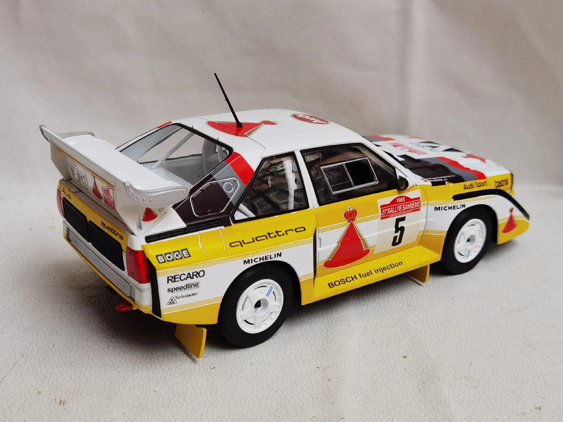 Audi Quattro Diecast Model 1/18 Scale 4 Audi Quattro Diecast Model 1/18 Scale - Image 4