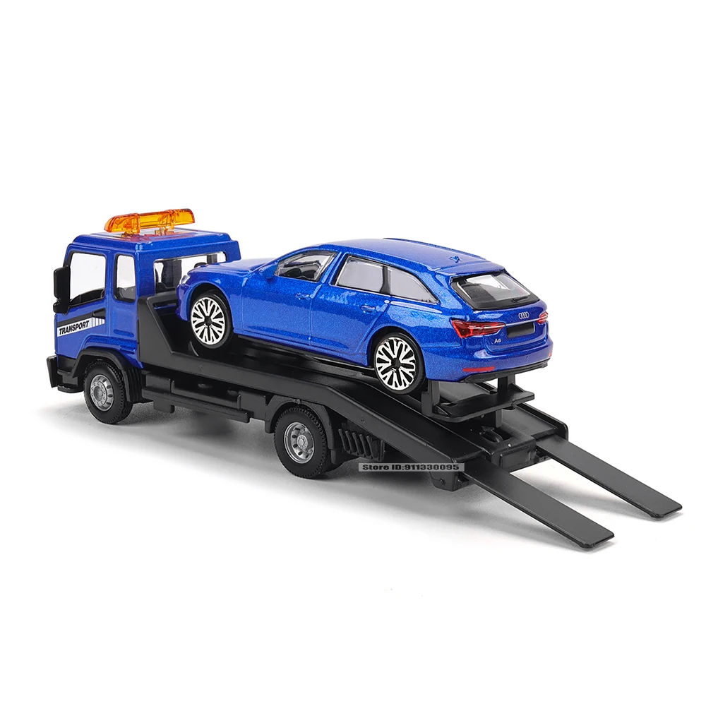 Diecast 1:43 Tow Truck Models in Vibrant Colors 4 Diecast 1:43 Tow Truck Models in Vibrant Colors - Image 4