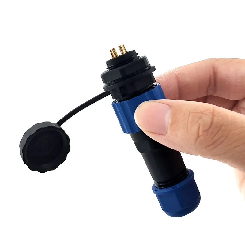 Waterproof IP68 Power Connector Set with Gold Pins 6 Waterproof IP68 Power Connector Set with Gold Pins - Image 6