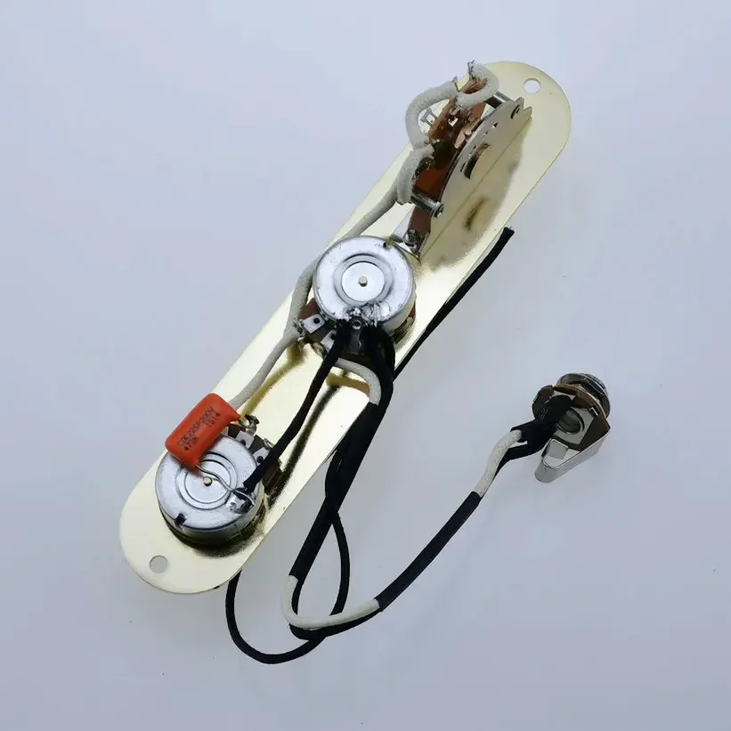 Gold Guitar Wiring Harness for TL Guitars 6 Gold Guitar Wiring Harness for TL Guitars - Image 6