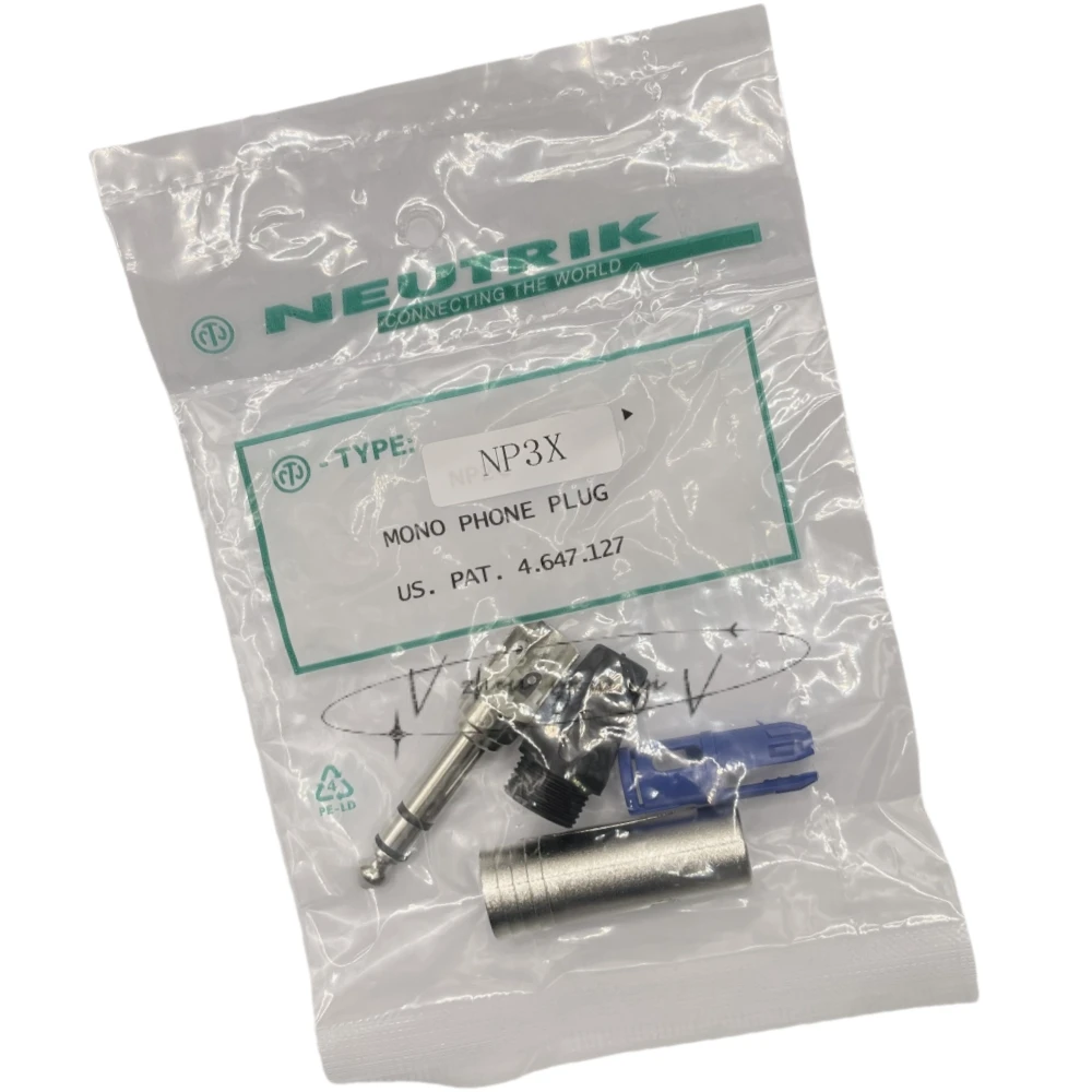 High-Quality 6.35mm NP3X Audio Connectors Set 2 High-Quality 6.35mm NP3X Audio Connectors Set - Image 2