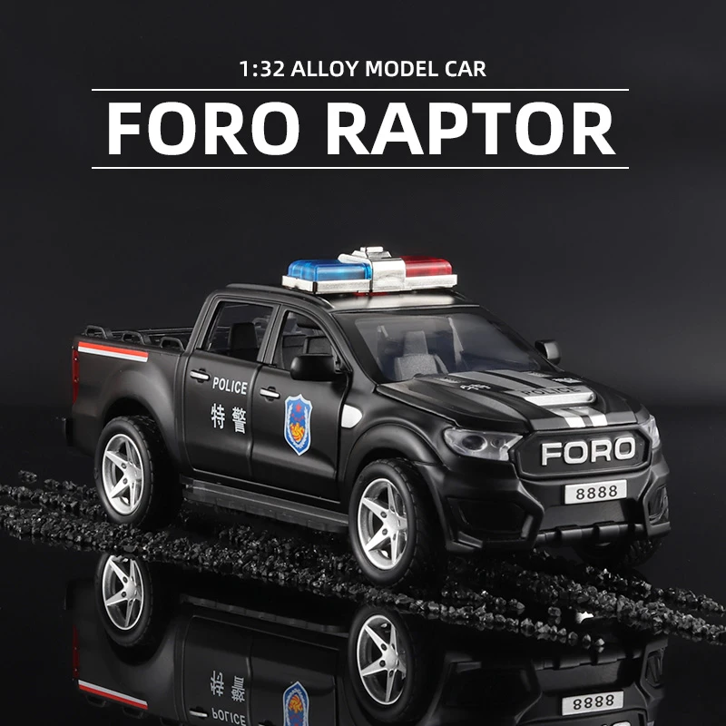Ford Raptor F350 1:32 Diecast Model Vehicle 5 Ford Raptor F350 1:32 Diecast Model Vehicle - Image 5