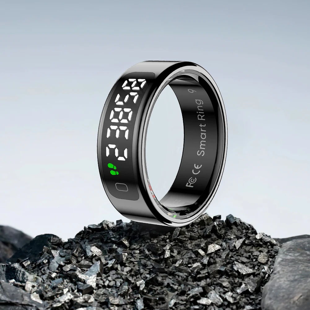 Stainless Steel Smart Ring for Health Monitoring 3 Stainless Steel Smart Ring for Health Monitoring - Image 3