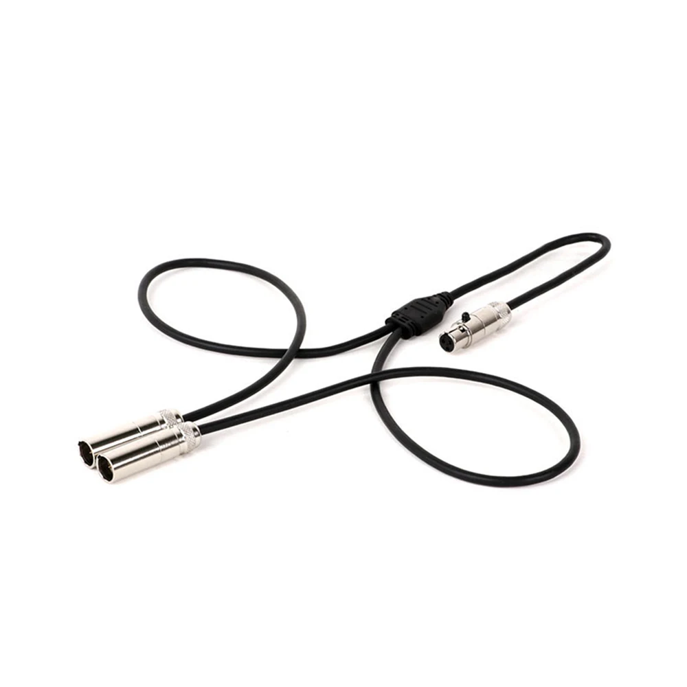 Mini XLR Y Splitter Cable for Audio Connections 2 Mini XLR Y Splitter Cable for Audio Connections - Image 2
