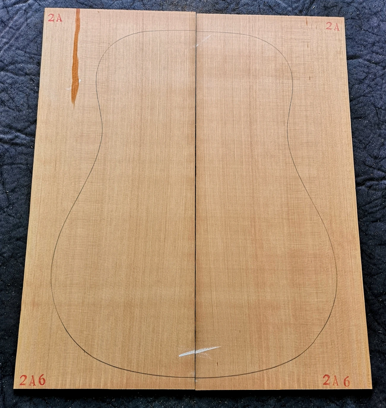 Premium AA Grade Red Cedar Guitar Top Set 7 Premium AA Grade Red Cedar Guitar Top Set - Image 7