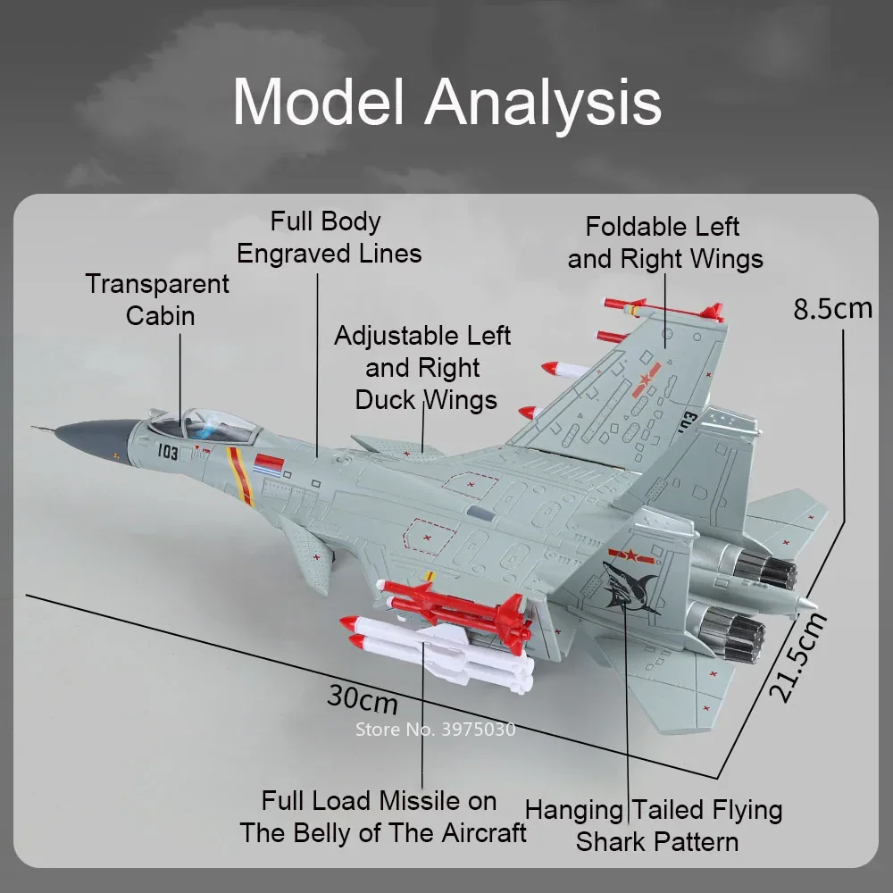 Military Aircraft Model Set with 1:72 J-15 & 1:48 CAIC Z-10 2 Military Aircraft Model Set with 1:72 J-15 & 1:48 CAIC Z-10 - Image 2