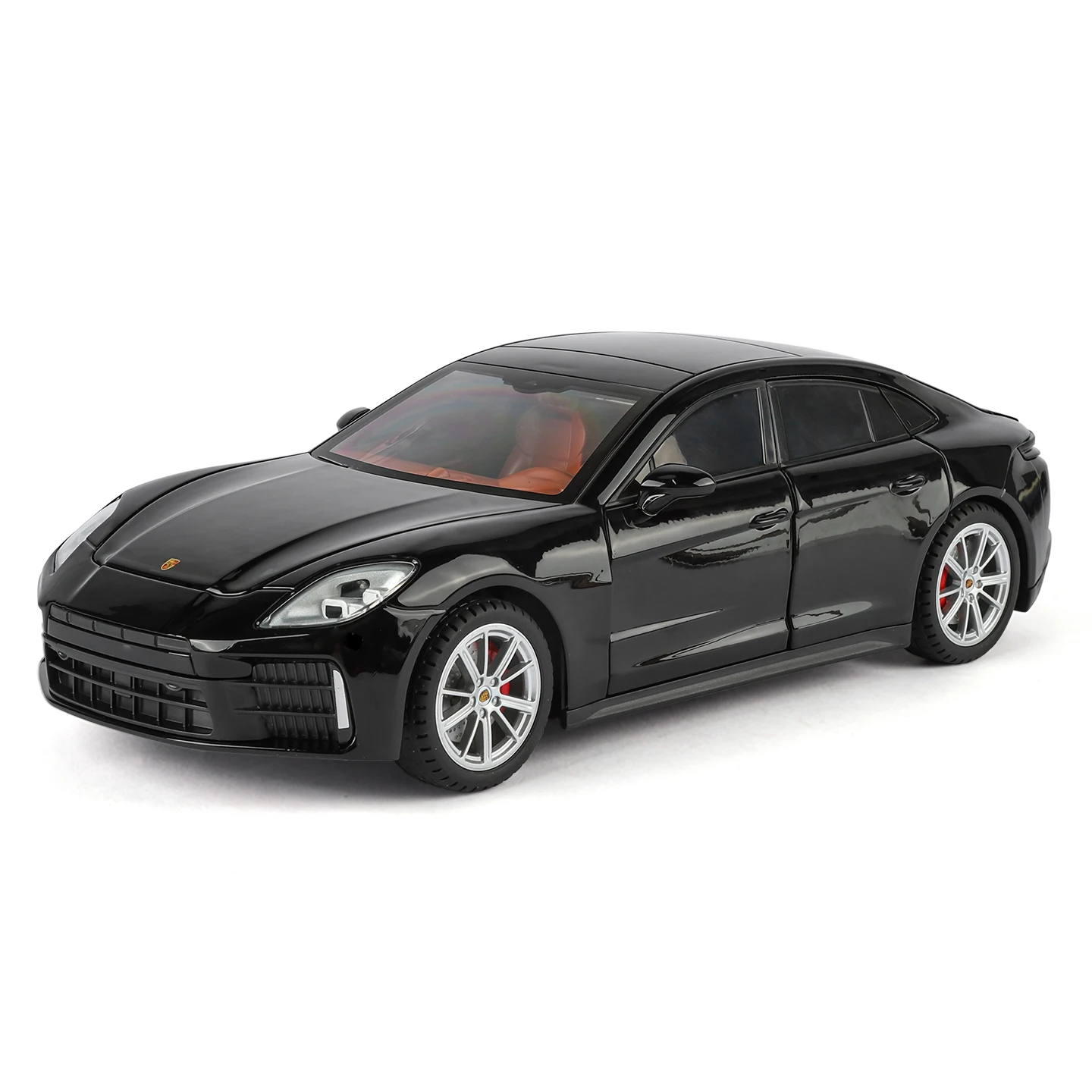 Black Porsche Panamera Alloy Model 1:24 Scale 8 Black Porsche Panamera Alloy Model 1:24 Scale - Image 8