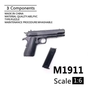 1/6 Scale M1911 A1 Pistol Model for Action Figures 6 S153eebfcd98c4ab1a1d4c991223e9b27Z
