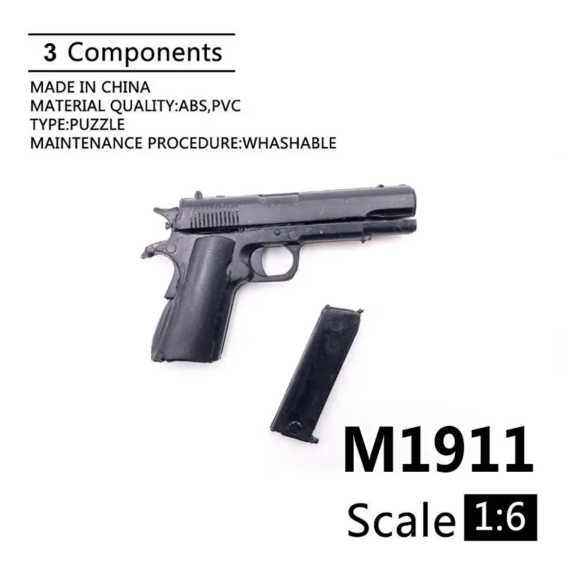 1/6 Scale M1911 A1 Pistol Model for Action Figures 2 1/6 Scale M1911 A1 Pistol Model for Action Figures - Image 2