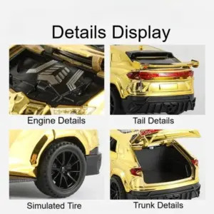 1:32 Lamborghini Urus Diecast Model with Iridescent Finish 12 S1542f044fd2346e18c8756aebfb04472M