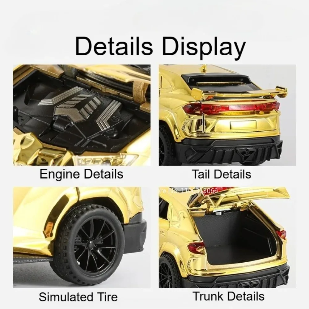 1:32 Lamborghini Urus Diecast Model with Iridescent Finish 3 1:32 Lamborghini Urus Diecast Model with Iridescent Finish - Image 3
