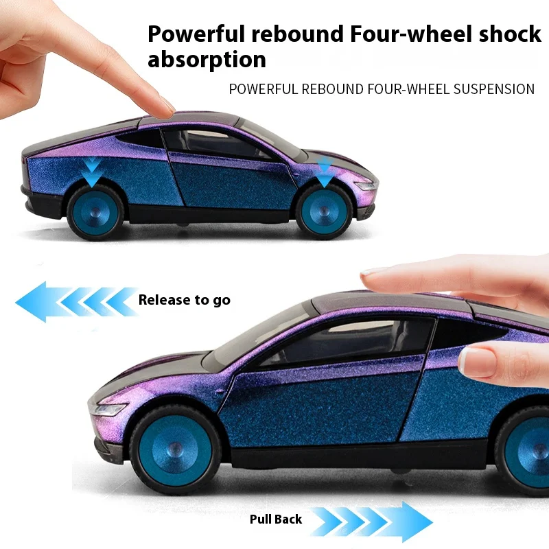 1:32 Scale Gold Car Model Diorama 6 1:32 Scale Gold Car Model Diorama - Image 6