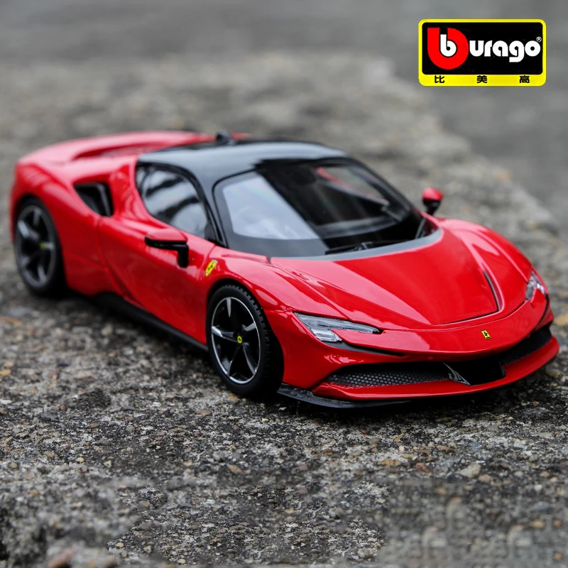 Ferrari SF90 Stradale 1:24 Diecast Model 4 Ferrari SF90 Stradale 1:24 Diecast Model - Image 4