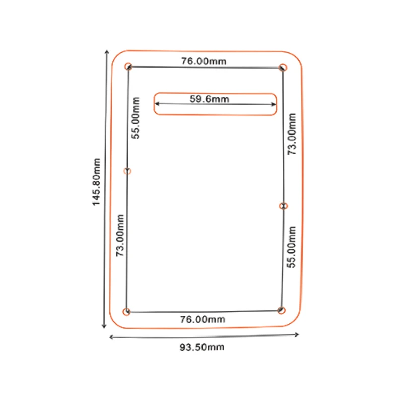 Left-Handed Strat Guitar Pickguard Set for US Models 6 Left-Handed Strat Guitar Pickguard Set for US Models - Image 6