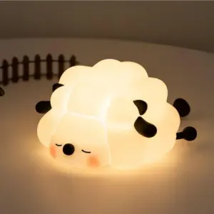 Sheep Shape Rechargeable Night Light for Kids
