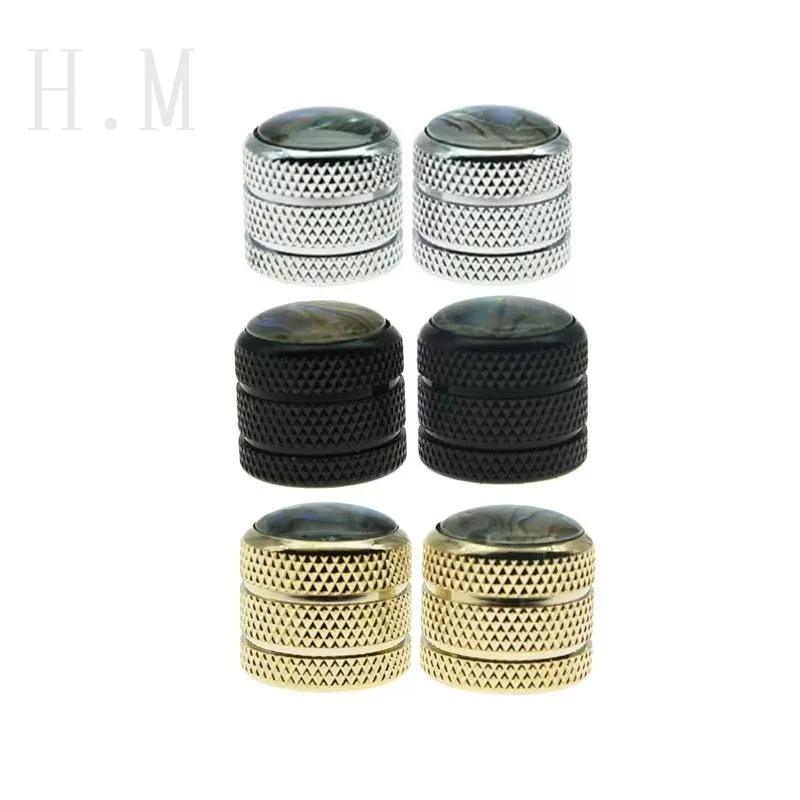 Abalone Shell Volume/Tone Knob for Electric Guitars 2 Abalone Shell Volume/Tone Knob for Electric Guitars - Image 2