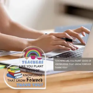 Vibrant Teacher Appreciation Acrylic Plaque 10 S15872d17d818485c99d9949bbc769409f