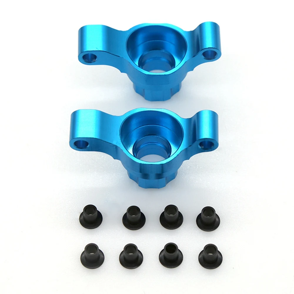 Tamiya TT-02 Metal Knuckle Arm Set in Blue 6 Tamiya TT-02 Metal Knuckle Arm Set in Blue - Image 6