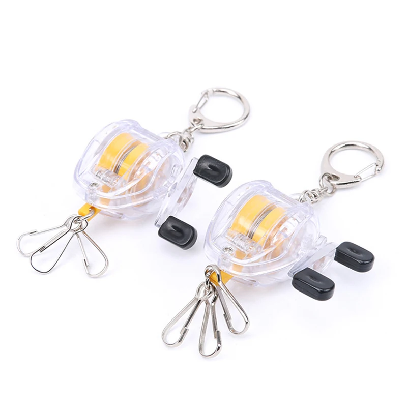 Miniature Fishing Reel Keychain for Outdoors 6 Miniature Fishing Reel Keychain for Outdoors - Image 6