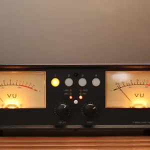 Vintage Dual VU Meter Audio Splitter 13 S15ba92c98776455f86570ea93c9779fbs