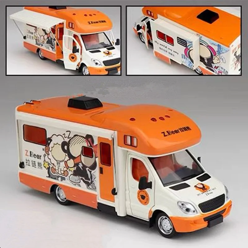 1:28 Scale Diecast RV Model with Playful Graphics 7 1:28 Scale Diecast RV Model with Playful Graphics - Image 7