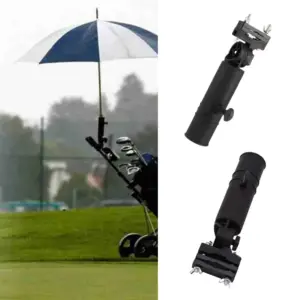 Black Universal Umbrella Holder for Outdoors