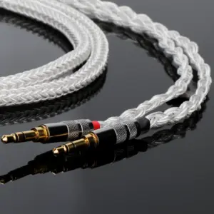 Premium Dual 16-Core Silver Headphone Cable 9 S15dfeff174ee4e40a4adb59f80ca2914B