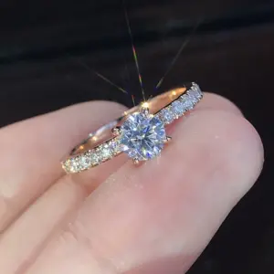 Geometric Cocktail Ring for Women with Zircon Accents 10 S162036b742f540b08f94dc29f9692be5h