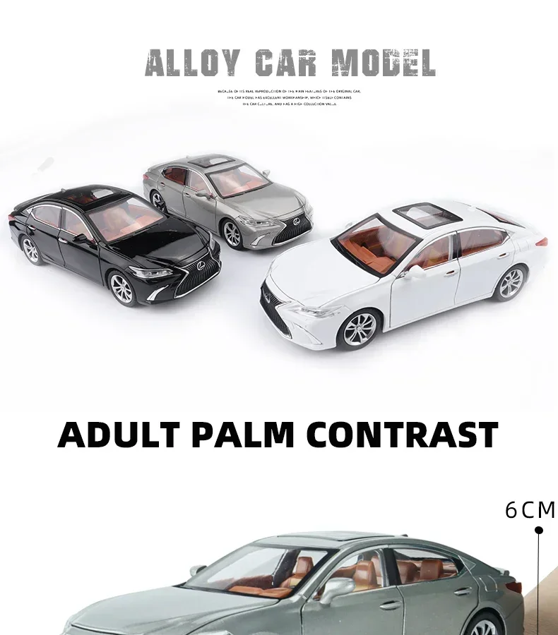 1:24 Lexus ES300 Diecast Model Replica 5 1:24 Lexus ES300 Diecast Model Replica - Image 5
