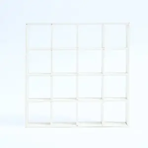 White Miniature Dollhouse Bookcase with 16 Compartments 13 S16269123e4014734bc6154deac3f60edp