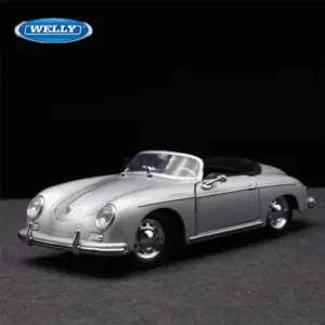 Black 1:24 Scale Porsche 356A Speedster Model 14 S1643321787dd46e9a6642e0df925aaf5P