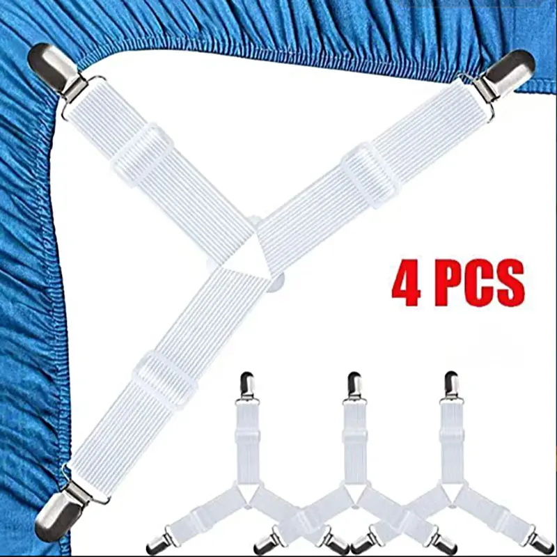 Bed Sheet Grippers Set for Secure Bedding 7 Bed Sheet Grippers Set for Secure Bedding - Image 7
