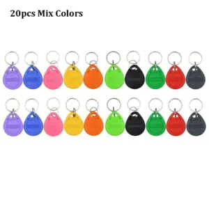 Vibrant 125 kHz RFID Keyfobs Set 18 S165c33ddf628496cac39d58c1c4dee1bS