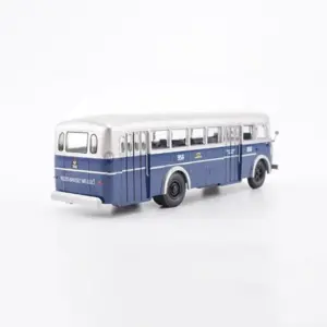 Vintage Blue Miniature Bus Model 1:43 Scale 9 S16679dd466354f468fda51a56af38054J