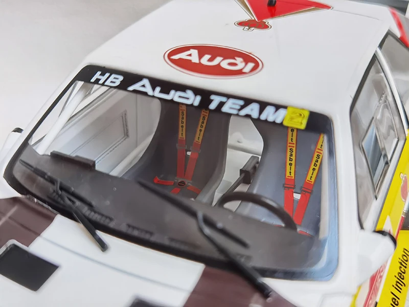 1:18 Scale Audi Quattro Rally Car Model 5 1:18 Scale Audi Quattro Rally Car Model - Image 5