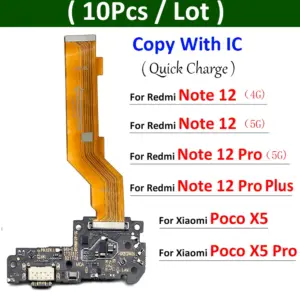 Xiaomi Replacement Charging Port Flex Cable Set (10 Pack)