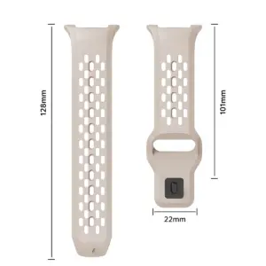 Breathable Silicone Sport Band for Galaxy Watch 8 14 S1671fa83ff4e4ea49fab4174f7926c7fv