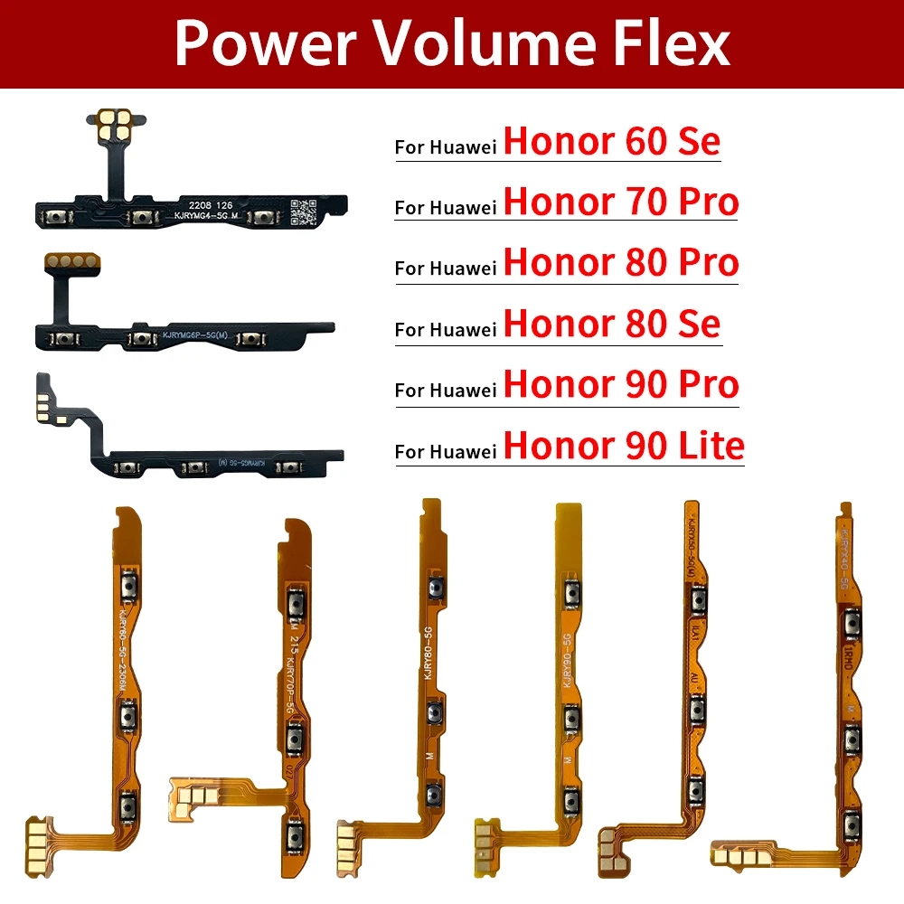 Huawei Honor Power & Volume Flex Cable Replacement 5 Huawei Honor Power & Volume Flex Cable Replacement - Image 5