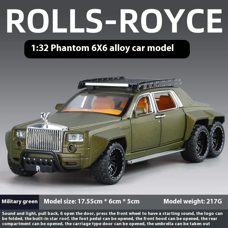 1:32 Diecast Rolls Royce Phantom 6X6 Model 9 1:32 Diecast Rolls Royce Phantom 6X6 Model - Image 9