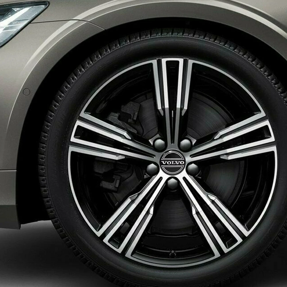 Aluminum Wheel Center Caps Set for Various Vehicles 5 Aluminum Wheel Center Caps Set for Various Vehicles - Image 5