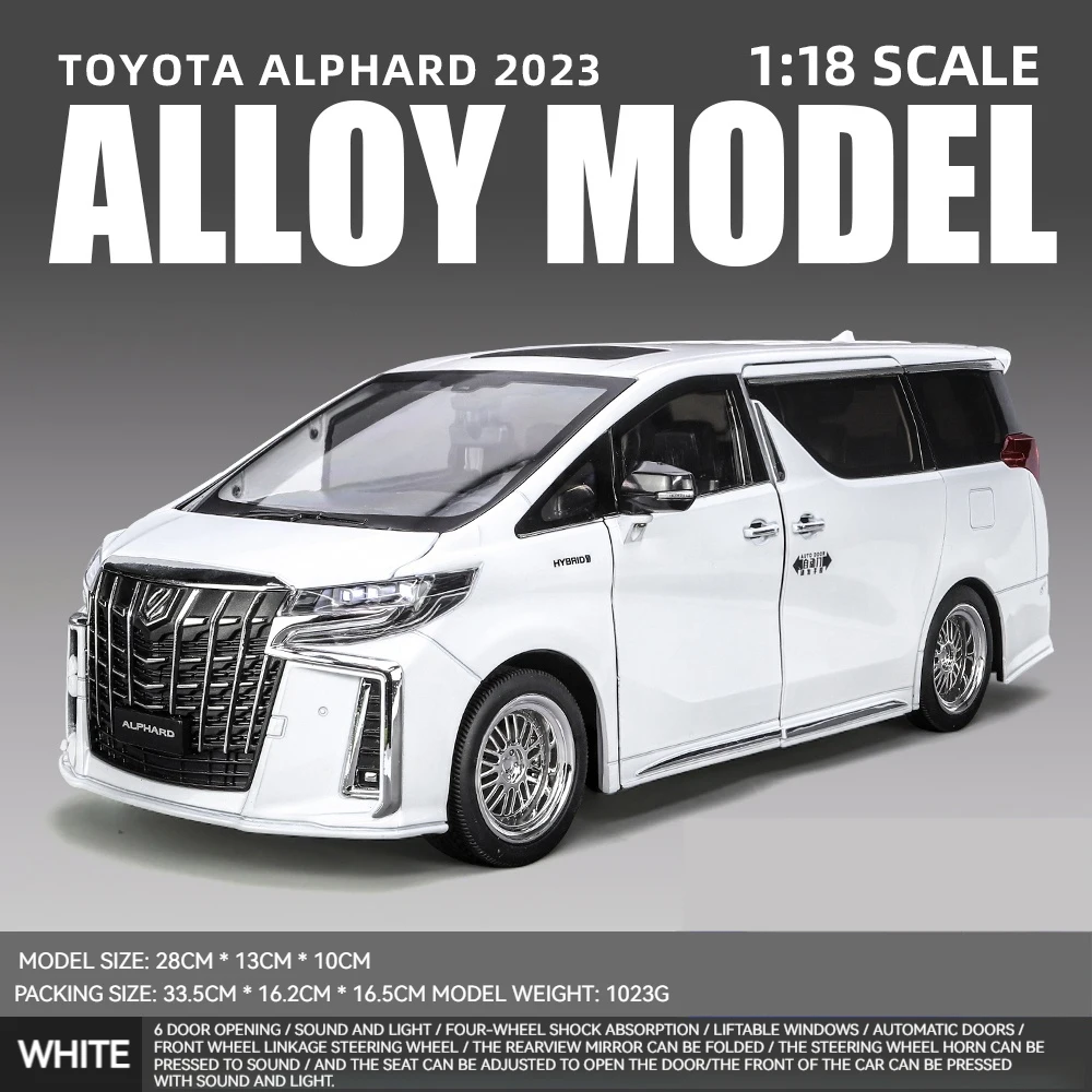 1/18 Toyota Alphard MPV Diecast Model 7 1/18 Toyota Alphard MPV Diecast Model - Image 7