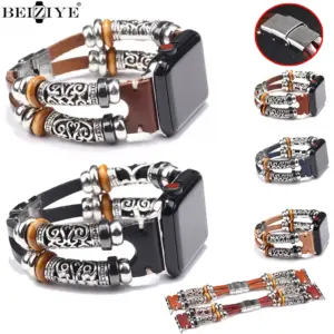 Leather Strap for Apple Watch Series 1-10 (38mm-49mm)