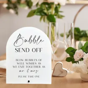 Elegant White Acrylic Wedding Sign 9 S16a9905b8dda4cc3bfa297e56496c83bc