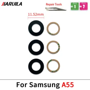 Samsung Rear Camera Glass Cover Lens Set for A03-A55 18 S16bc21a212d9433d99e8e0cf9a06fc27c
