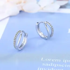 Silver Ring with Zircon Stones Model YS016 10 S16bf1d47127141b5bdeeeb9fd5cbbb1eU