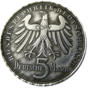 1955 Germany 5 Mark Replica Coin 8 S16c164d248ad415cbcb4a452e90e6d9aR