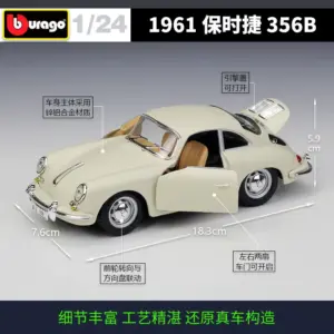 1961 Porsche 356B Coupe Diecast Model in Red or White 10 S16cdd9253d59496bb7c65a85660a5a50P