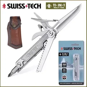 Swiss Tech 11-in-1 Compact Multitool 16 S16e670dabe9f4ec1b3bd9140ab899835j