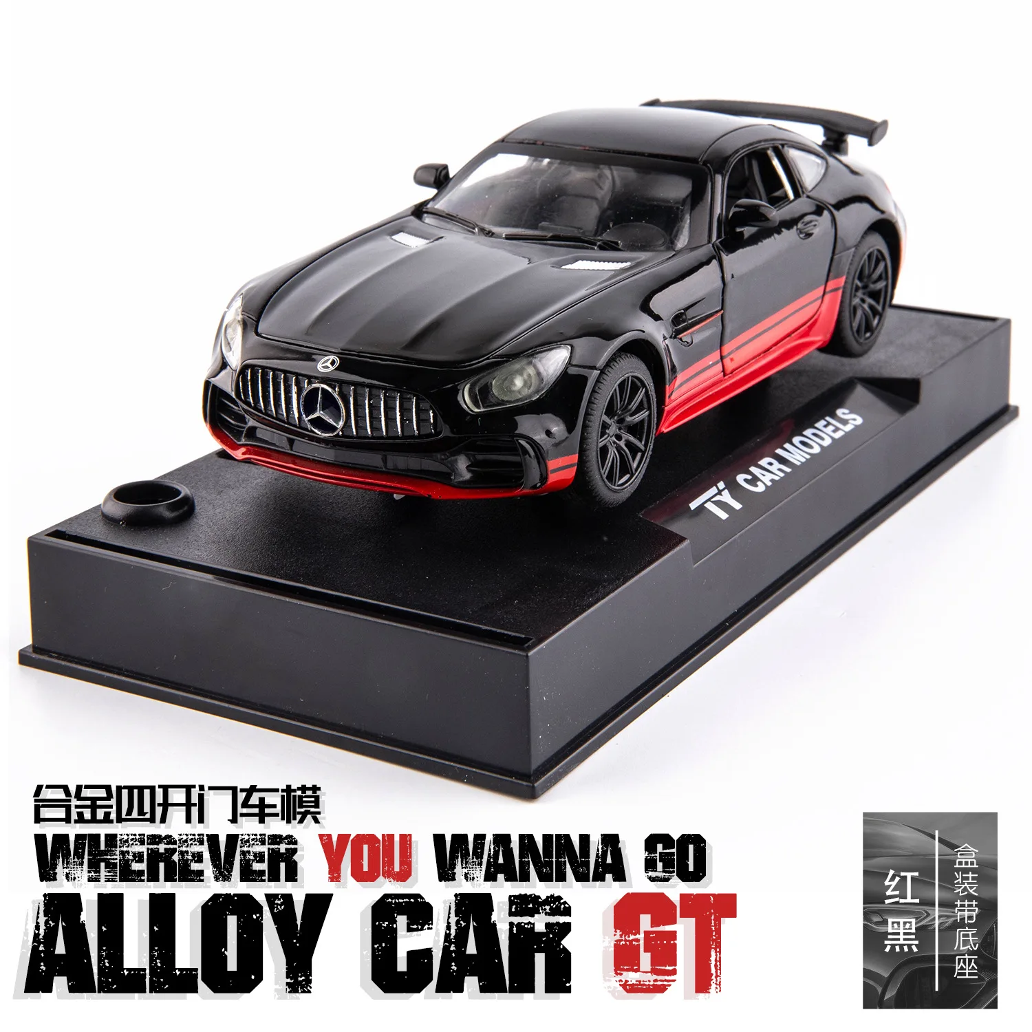 Mini Mercedes-Benz GT 300SL Diecast Model Car 8 Mini Mercedes-Benz GT 300SL Diecast Model Car - Image 8